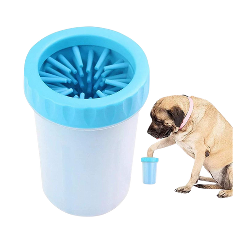 š¾ DesiTailsĀ® Pet Paw Cleaner ā Portable Dog Paw Washer Cup with Soft Silicone Bristles