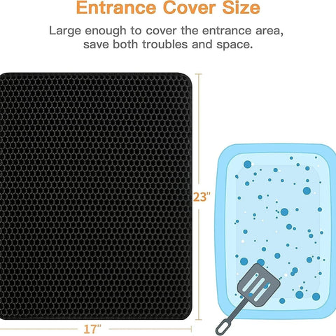 DesiTails® Double-Layer Cat Litter Trapping Mat DesiTails®