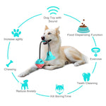 ALLRIER Dog Chew Toys for Aggressive Chewers, Puppy Dog Training Treats Teething Rope Toys for Boredom, Dog Puzzle Treat Food Dispensing Ball Toys for Small Large Dogs