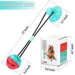 ALLRIER Dog Chew Toys for Aggressive Chewers, Puppy Dog Training Treats Teething Rope Toys for Boredom, Dog Puzzle Treat Food Dispensing Ball Toys for Small Large Dogs