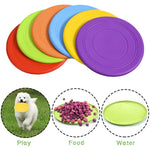 DesiTails® Soft Floating Dog Flying Discs - 6 Pack