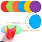 DesiTails® Soft Floating Dog Flying Discs - 6 Pack
