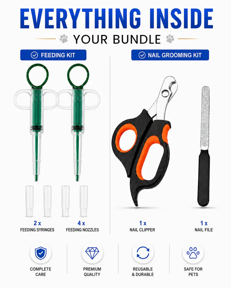 DesiTails™ 2-in-1 Stress-Free Pet Care Bundle