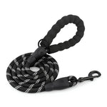 DesiTails® Reflective Heavy-Duty Rope Dog Leash (5 ft)