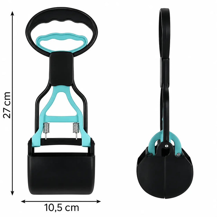 DesiTails® One-Handed Dog Poop Scooper for Pets