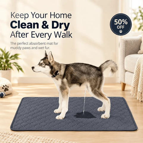 DesiTails® Reusable Washable Puppy Training Pads (Pack of 2) DesiTails®