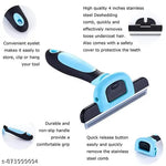 DesiTails® Large Professional Pet Deshedding Brush DesiTails®