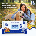 DesiTails Wipe ME 100% Biodegradable 100 Count (Pack of 6 x 100) Wet Wipes for Dogs, & All Pets | Purified Water, Fragrance, Glycerin | Anti-Bacterial | Cleansing, Deodorising & Grooming Wipes