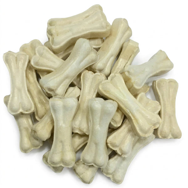 KTOO Raw Hide Dog Chew Bone Treats 3 inch 5 pcs