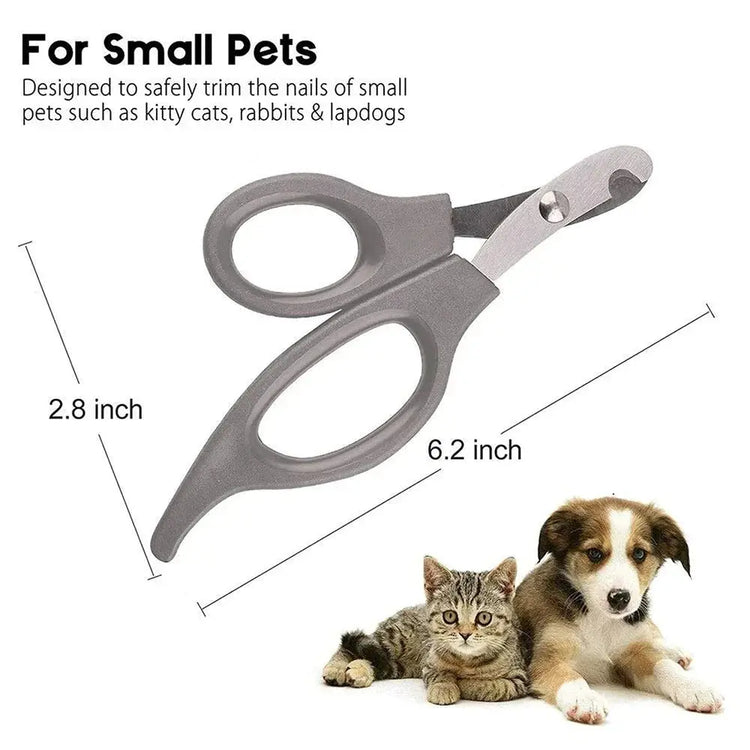 Safe & Easy Pet Nail Clippers – Scissor Trimmer for Dogs & Cats DesiTails®