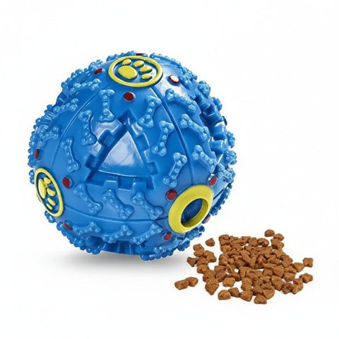 DesiTails® Squeaky Treat Dispenser Ball for Medium Dogs (Assorted Colors) DesiTails®