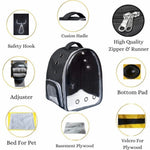 Polyester Pet Carrier Backpack Bag, Medium - GleeKart