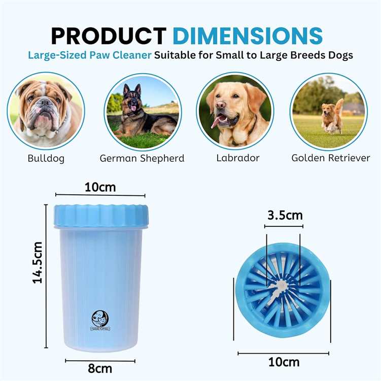 🐾 DesiTails® Pet Paw Cleaner — Portable Dog Paw Washer Cup with Soft Silicone Bristles