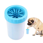 🐾 DesiTails® Pet Paw Cleaner — Portable Dog Paw Washer Cup with Soft Silicone Bristles