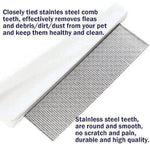 DesiTails® Stainless Steel Flea & Tear Stain Pet Comb DesiTails®