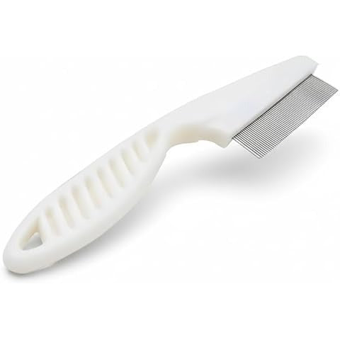 DesiTails® Stainless Steel Pet Grooming Comb - Effective Flea, Tick, and Tear Stain Removal