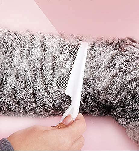 DesiTails® Stainless Steel Pet Grooming Comb - Effective Flea, Tick, and Tear Stain Removal