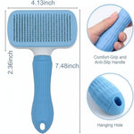 DesiTails® Premium Slicker Brush for Dogs & Cats (Blue) DesiTails®