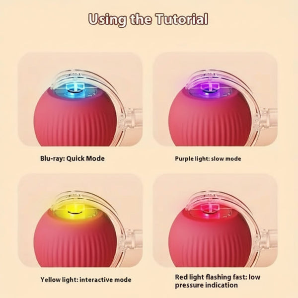 DesiTails® Smart Interactive LED Pet Ball (USB Rechargeable) DesiTails®