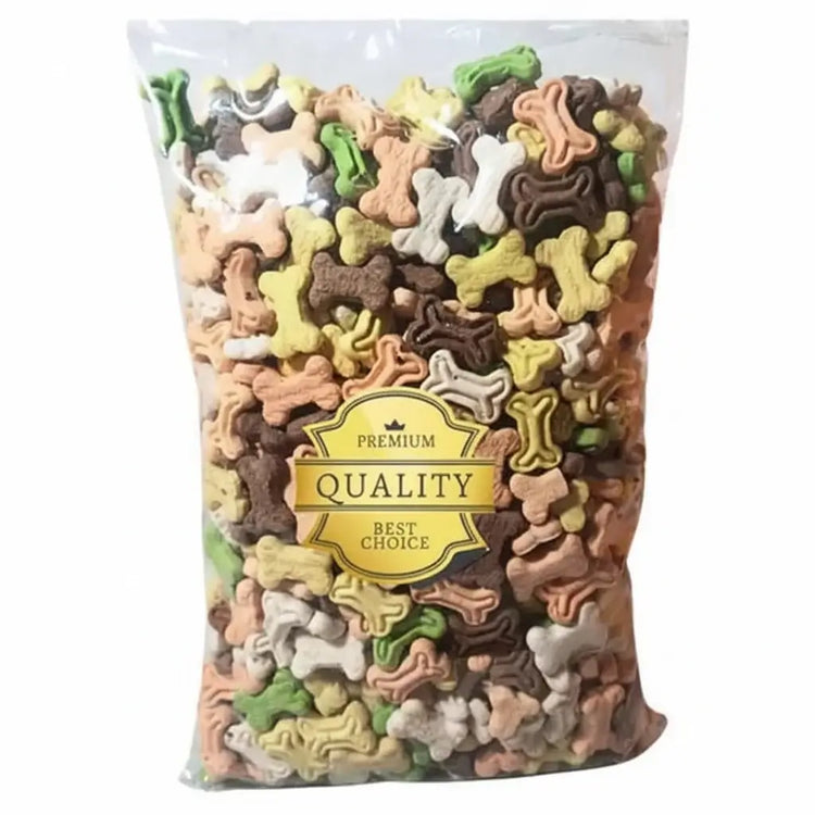 RV DOG BISCUIT PACK OF || 400GM COLOUR || MIXED FLOVOUR FOR ALL LIFE STAGES DOGS