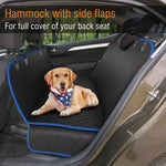 DesiTails® Waterproof Car Seat Cover Hammock for Dogs (Royal Blue, Small)
