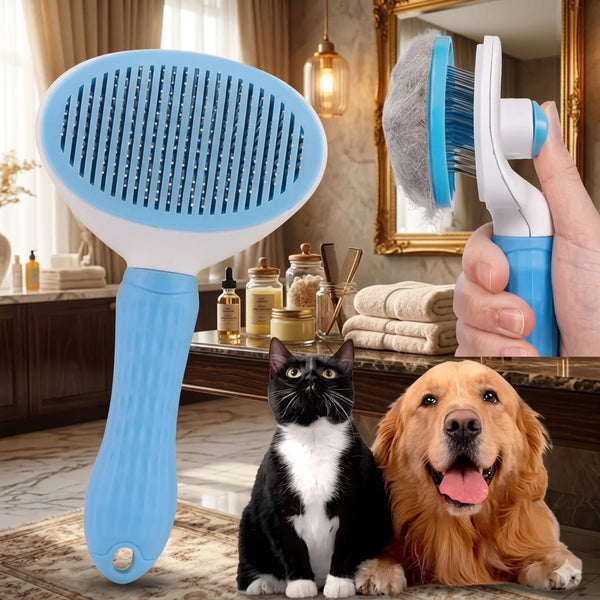 K-TOO Dog Hair Brush in Blue