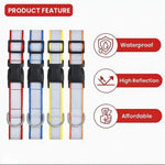DesiTails® High-Visibility Reflective Dog Collars (Pack of 5) DesiTails®